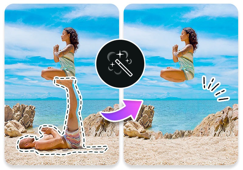 ai remove object from photo